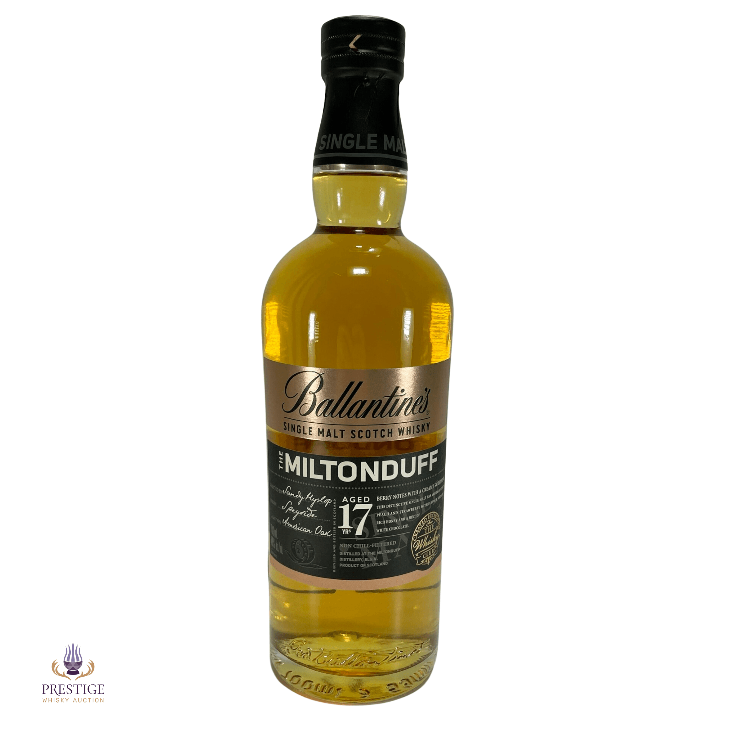 Bid On Ballantine S 17 Year Old The Miltonduff At Auction Live Online