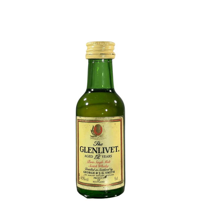 Glenlivet 12 Year Old Miniature