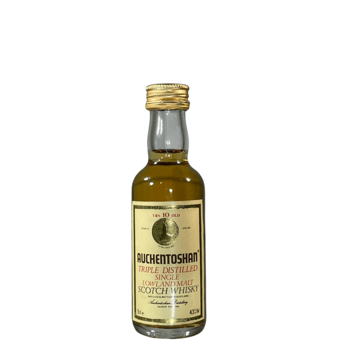 Auchentoshan 10 Year Old Miniature 1980s