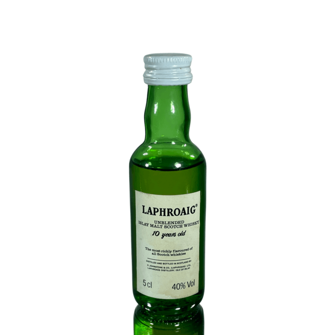 Laphroaig 10 Year Old Miniature 1990s