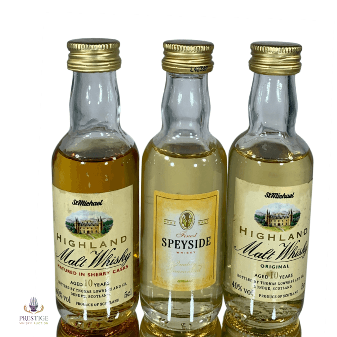 Highland & Speyside Miniature Trio