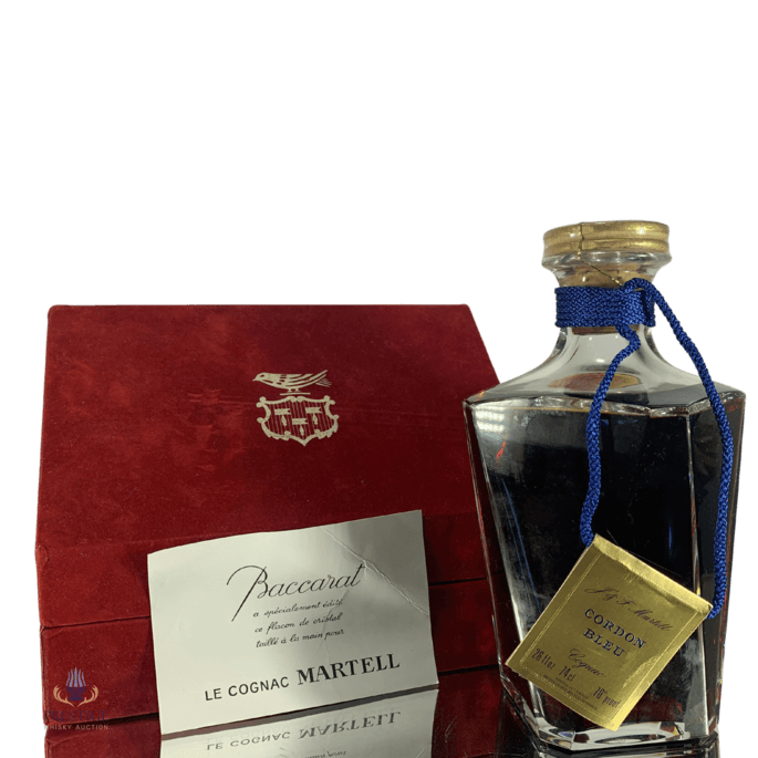 Martell Cordon Bleu Cognac In Baccarat - 飲料/酒