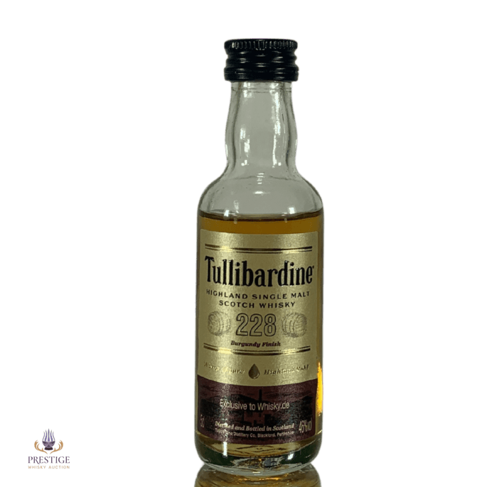 Tullibardine Burgundy Miniature - Whisky DE Exclusive