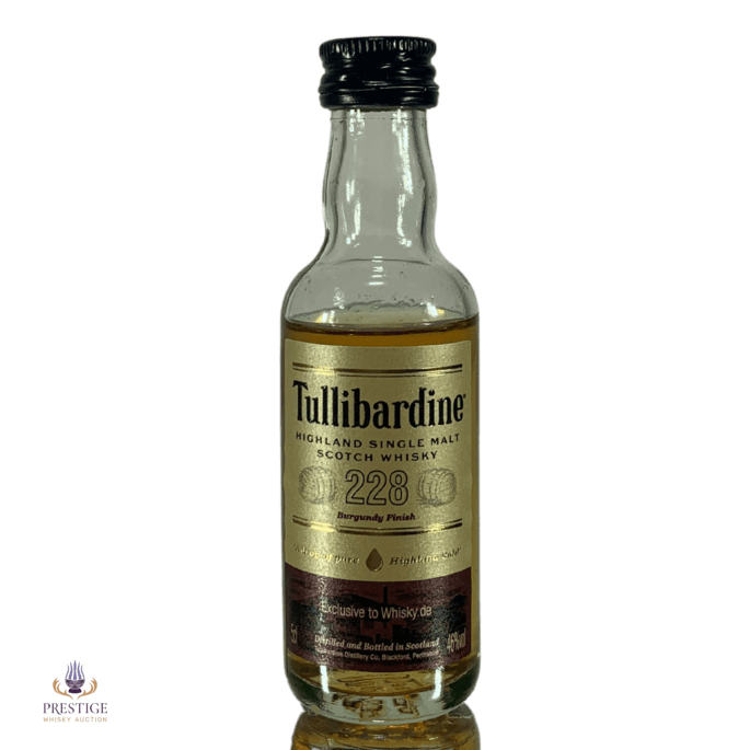 Tullibardine Burgundy Miniature - Whisky DE Exclusive