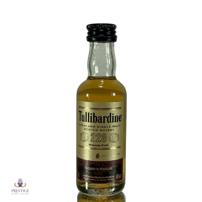 Tullibardine Burgundy Miniature - Whisky DE Exclusive