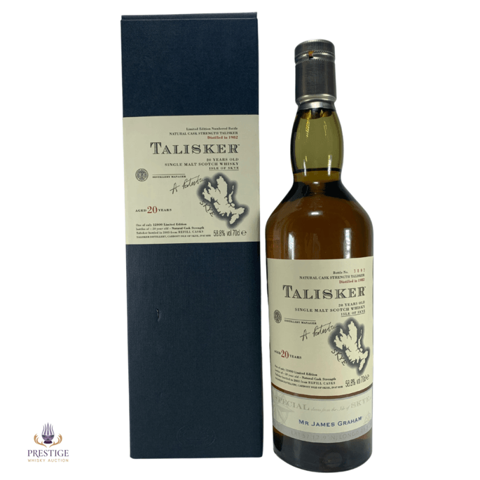 Bid on Talisker 1982 20 Year Old Limited Edition at Auction - Live Online  Auction