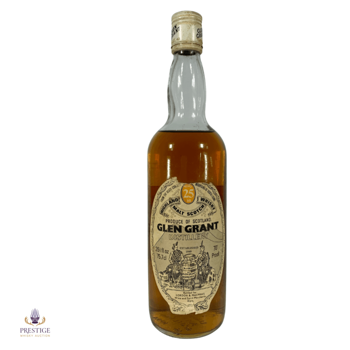 Glen Grant 25 Year Old - 1970's Bottling 26 2/3 fl oz Auction