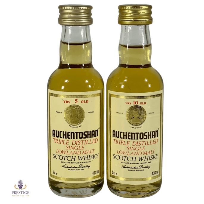 Auchentoshan 5 & 10 Year Old 5cl