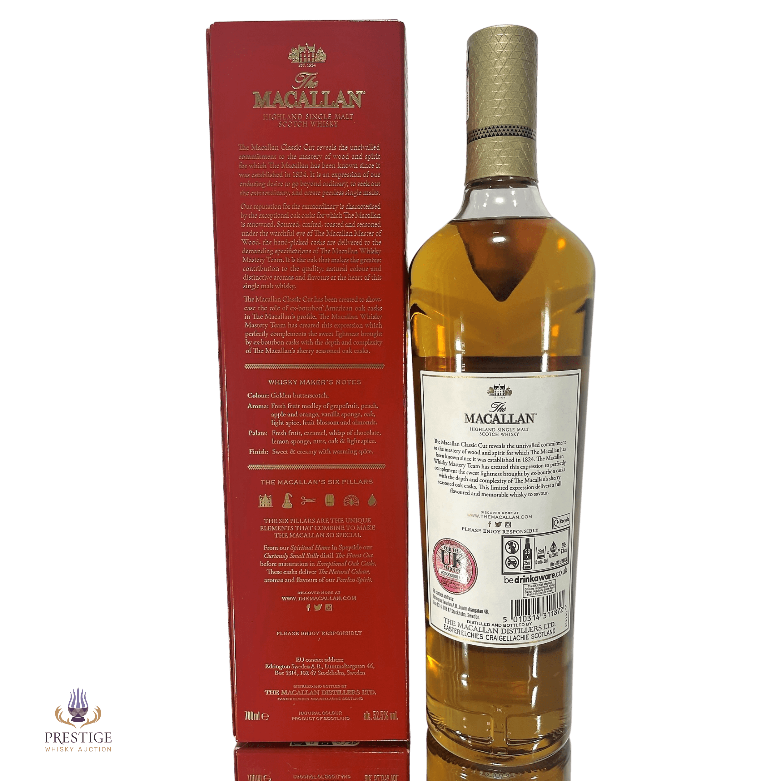 Bid on Macallan Classic Cut - 2022 Release at Auction - Live Online Auction