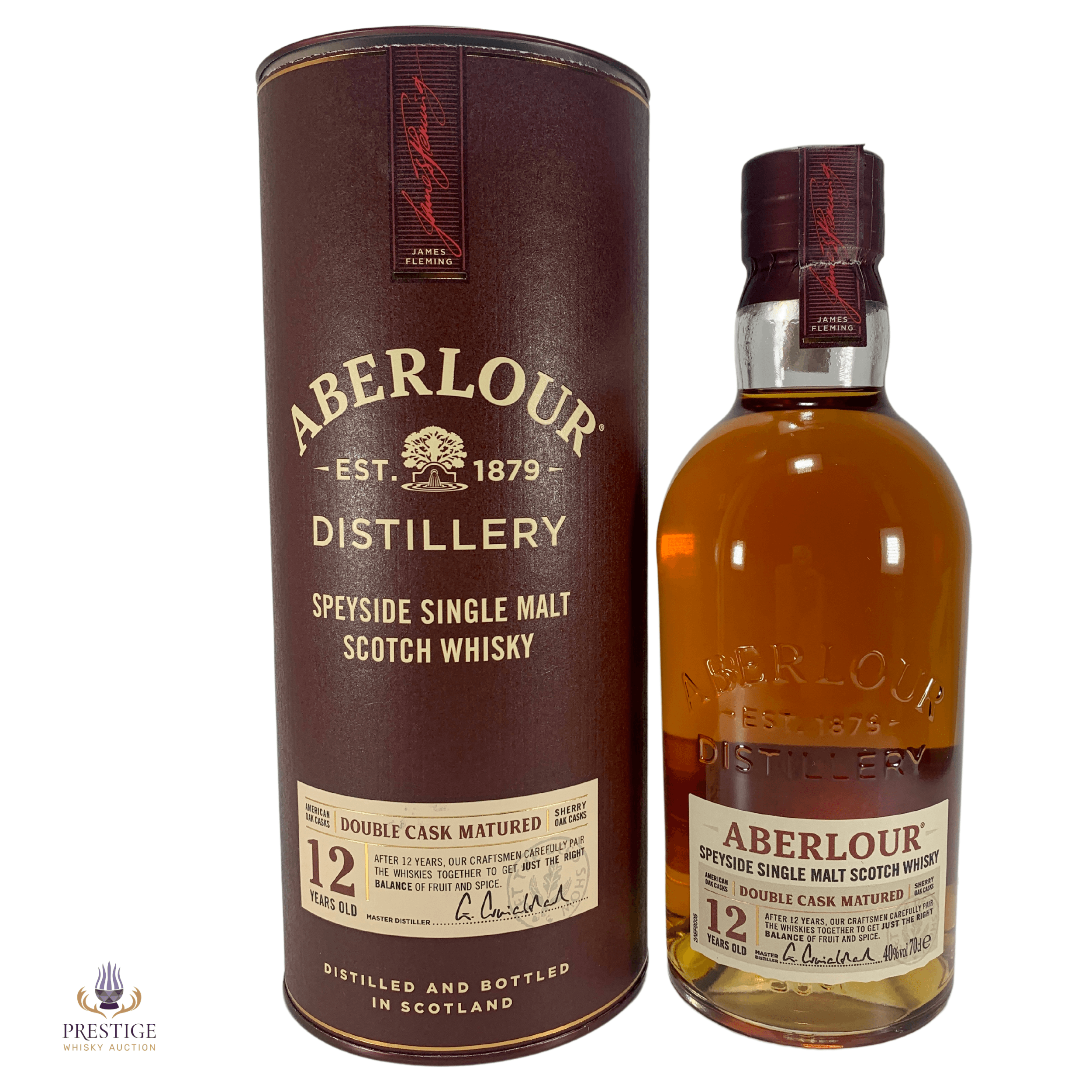 Aberlour 12 Year Old Double Cask Matured Auction | Prestige Whisky Auction