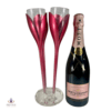 Moet & Chandon Flower Rose Champagne with Flower Flutes Thumbnail